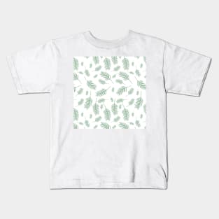 Palm leaves pattern Kids T-Shirt